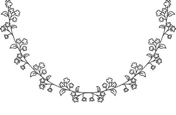 وکتور فریم گل