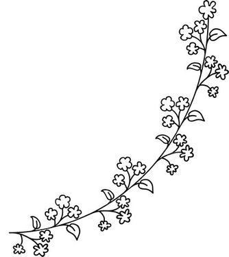 وکتور فریم گل