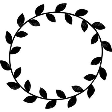 وکتور حاشیه گل و بوته