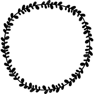 وکتور حاشیه گل و بوته