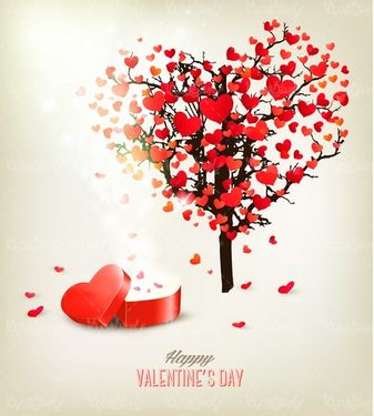 وکتور طرح روز عشق