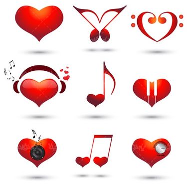 وکتور طرح ولنتاین