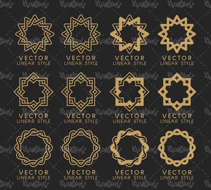 وکتور حاشیه گل