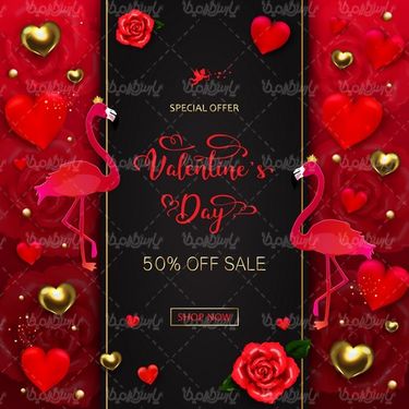 وکتور روز ولنتاین