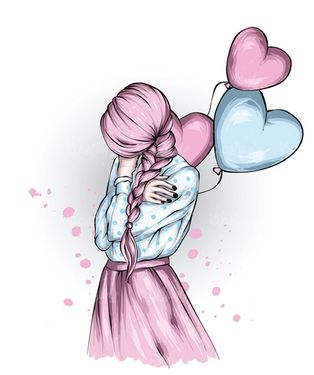 وکتور بادکنک قلبی