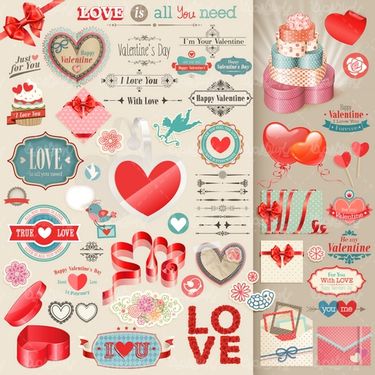 وکتور روز عشق