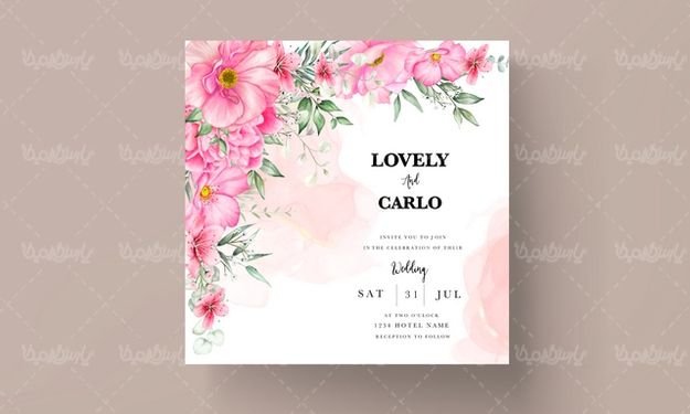 وکتور حاشیه گل