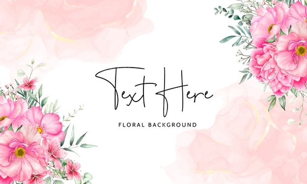 وکتور حاشیه گل