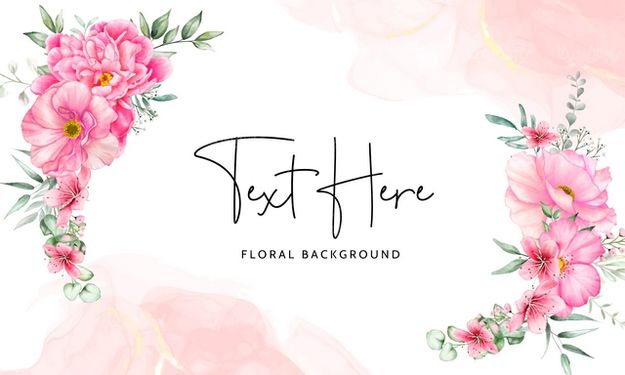 وکتور حاشیه گل