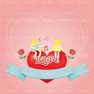 وکتور دوست داشتن