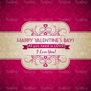 وکتور طرح روز عشق