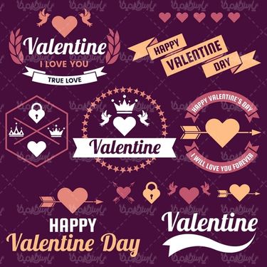 وکتور طرح روز عشق