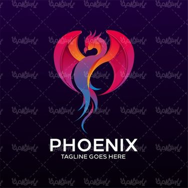 وکتور پرنده افسانه ای