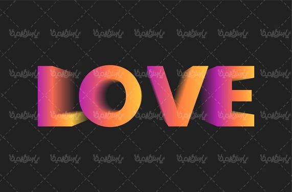 وکتور دوست داشتن