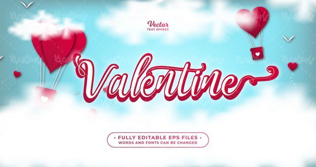 Valentine design vector
