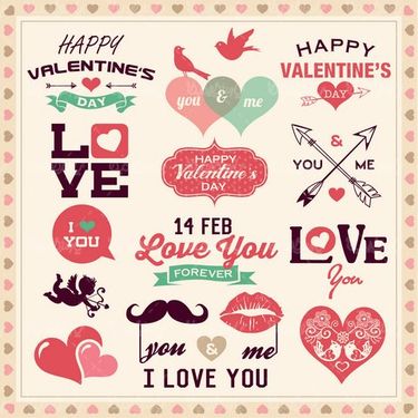 وکتور طرح روز عشق