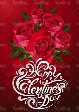 Valentine design vector