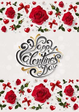 Valentine design vector