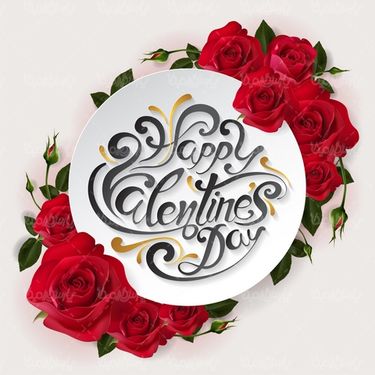 Valentine design vector