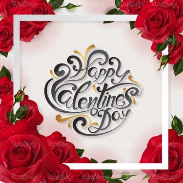 Valentine design vector