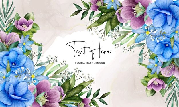 وکتور فریم گل