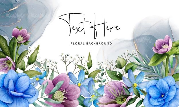 وکتور حاشیه گل