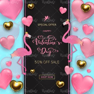 وکتور طرح ولنتاین