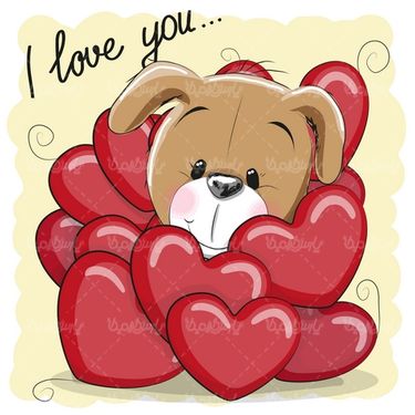 وکتور دوست داشتن