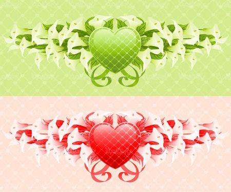 وکتور طرح روز عشق