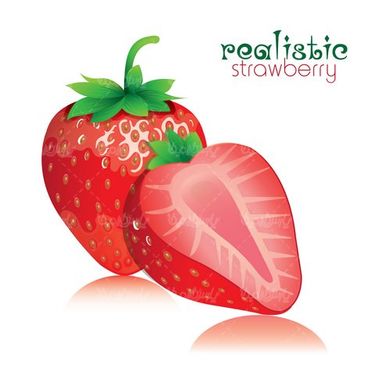 وکتور توت فرنگی