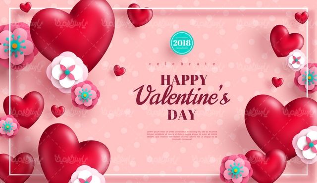 وکتور روز عشق