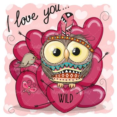 Valentine design vector