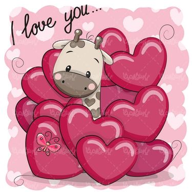 Valentine design vector