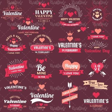 وکتور روز عشق