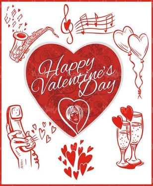 وکتور روز ولنتاین