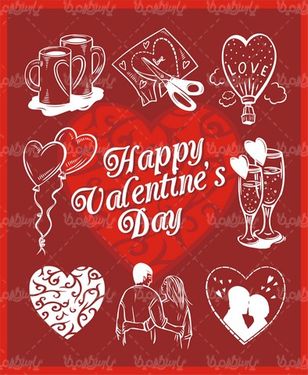 وکتور روز ولنتاین