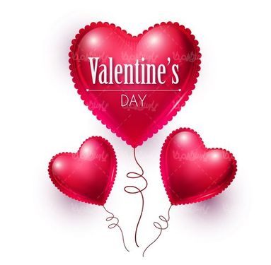 Valentine design vector