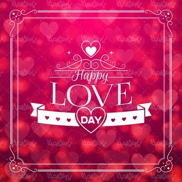 Valentine design vector