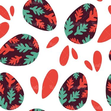 وکتور تخم مرغ رنگی