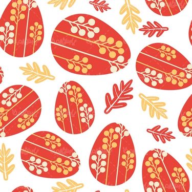 وکتور تخم مرغ رنگی