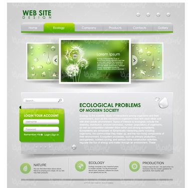 Ecology vector