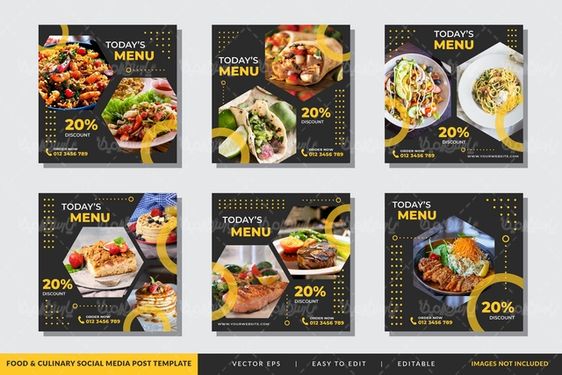 وکتور فست فود