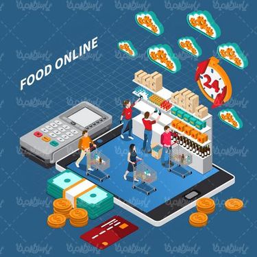 وکتور تجارت الکترونیک