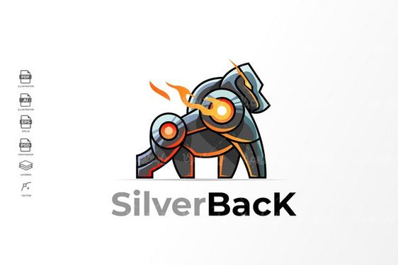 وکتور لوگو رباتیک