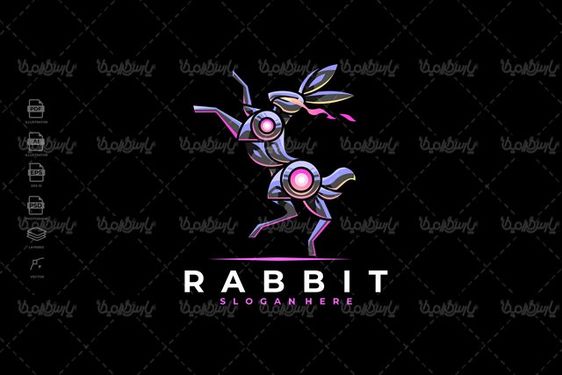 وکتور لوگو خرگوش