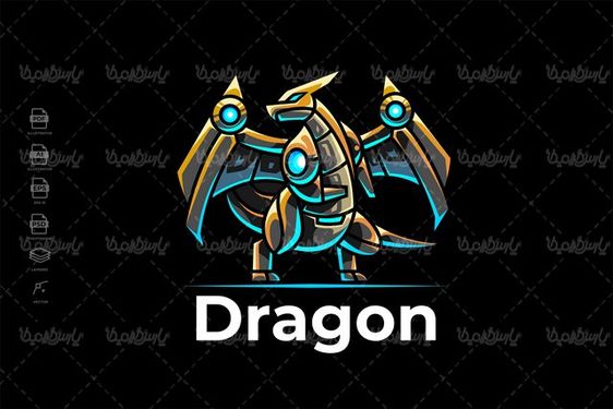 وکتور لوگو دراگون