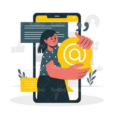 وکتور فضای مجازی