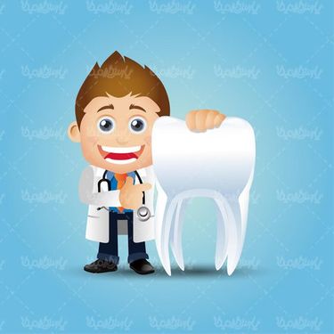 Dentist vector