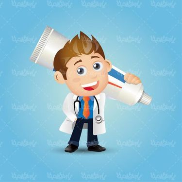Dentist vector