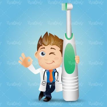 Dentist vector